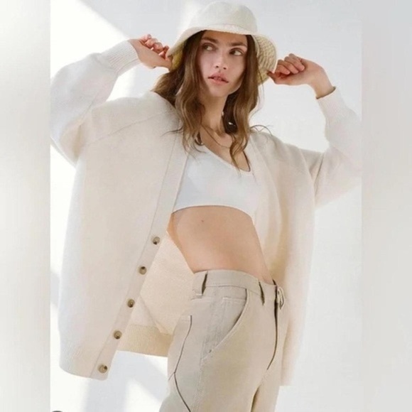 TNA Barry Button Up Long Sleeve Cardigan - Picture 1 of 8